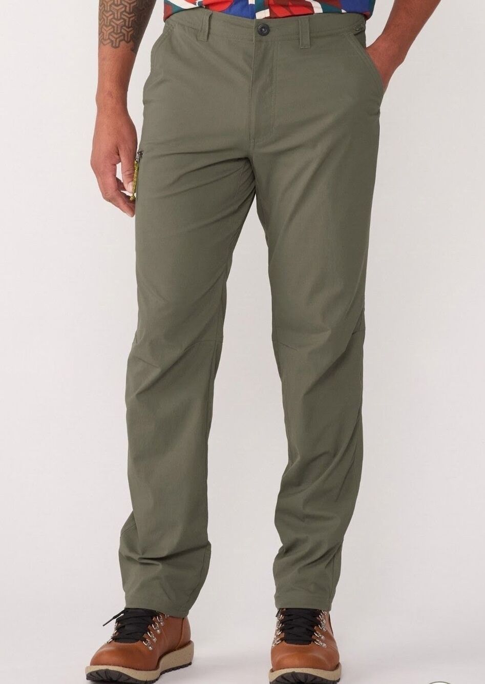 REI Co-op Trailmade Pants Men's 40x32 (FIT=39x31) Hiking Gorpcore Pockets Gray